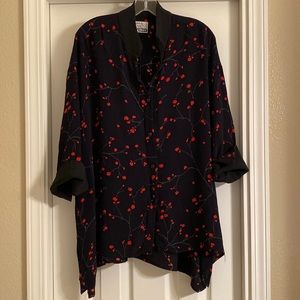 Vintage Carole Tomkins XL The Big Shirt